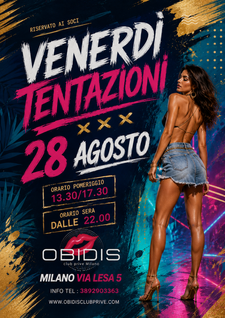 VENERDI TENTAZIONI